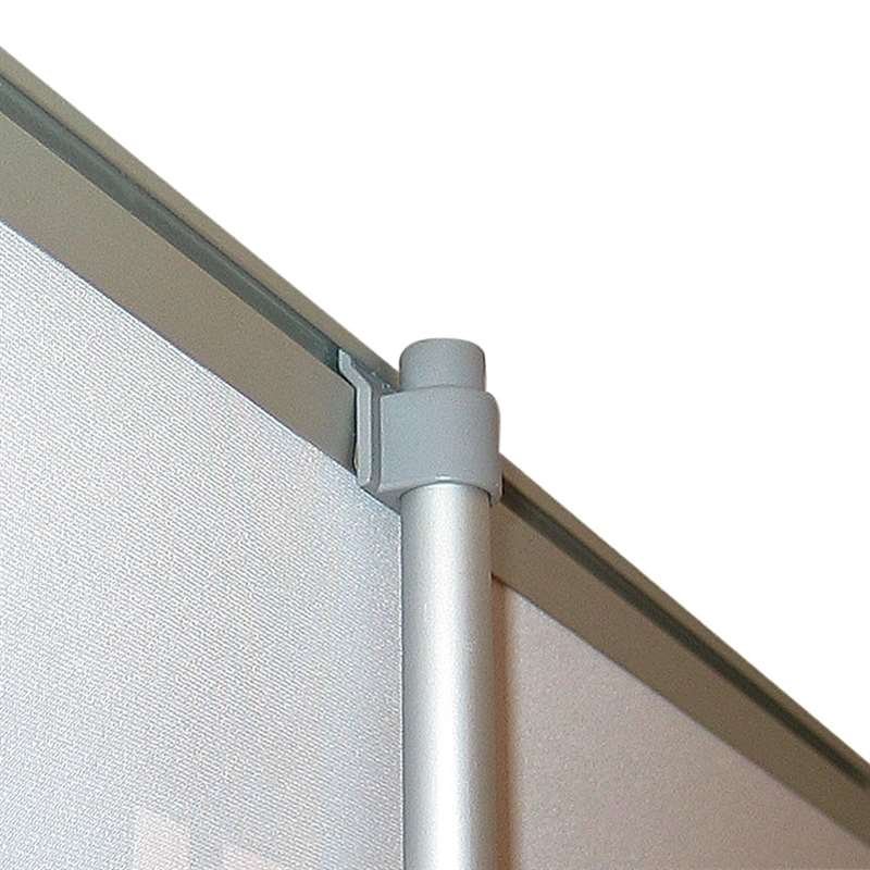 Budget Roll-Up einseitig - 80x200 cm - Silber #4