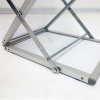 Flex-Prospektständer, Alu/Silber, 6 x A5 #9