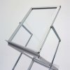 Flex-Prospektständer, Alu/Silber, 6 x A4 #8