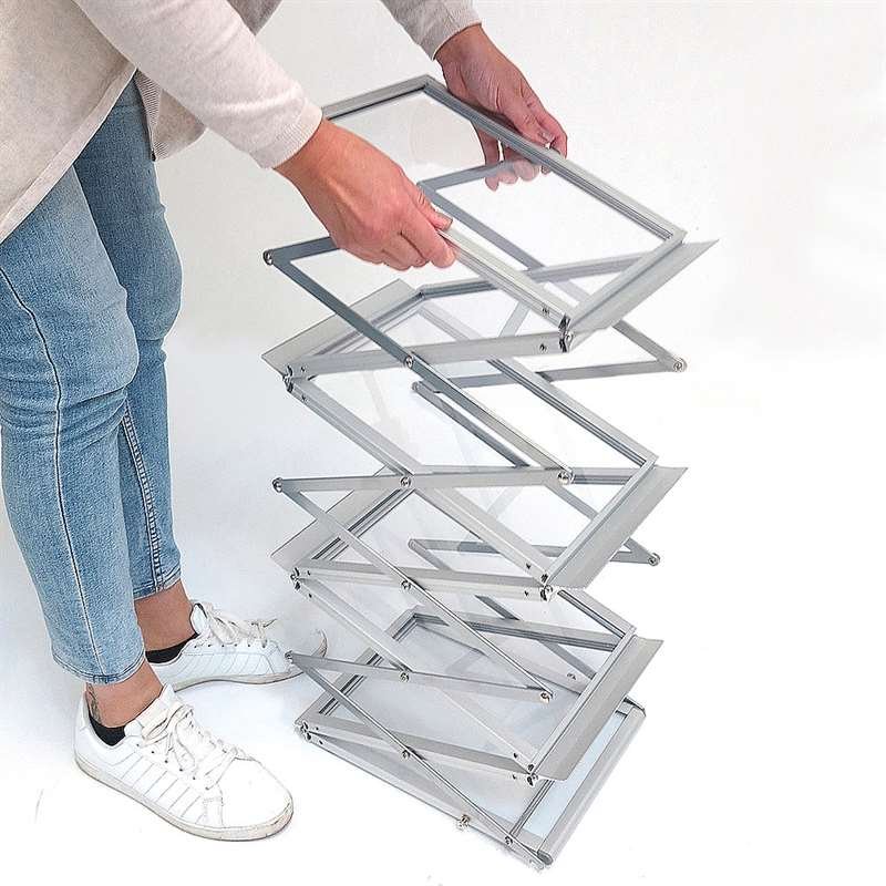 Flex-Prospektständer, Alu/Silber, 6 x A4 #5