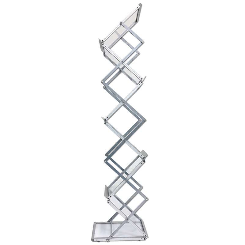 Flex-Prospektständer, Alu/Silber, 6 x A3 #5