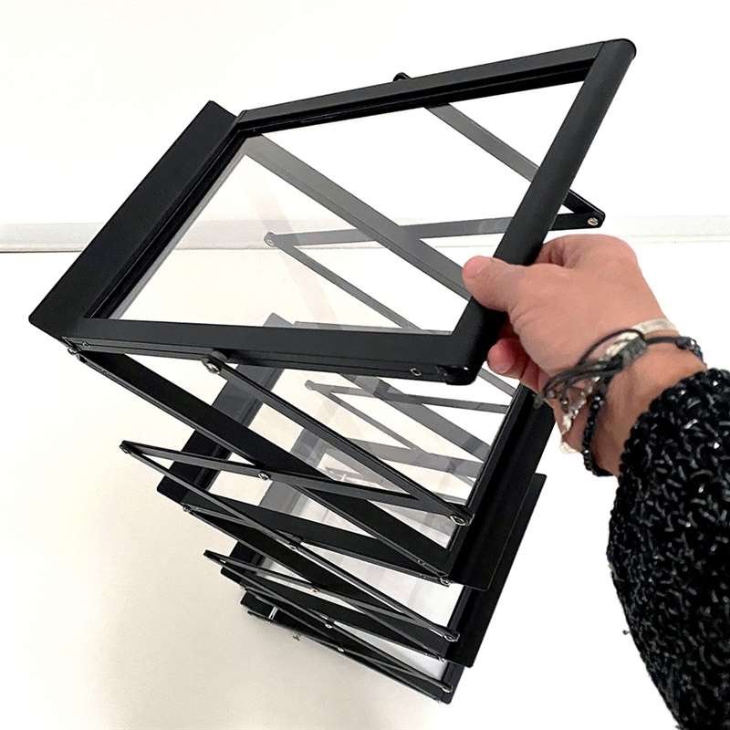 Flex-Prospektständer, schwarz, 6 x A5 #3