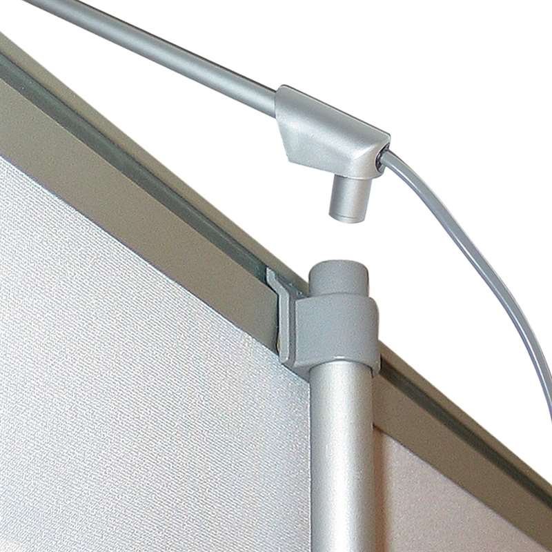 Spot, 50 W, Alu/Silber, für Eco Roll-up, einseitig #7