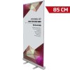 Eco Roll-up einseitig - 85x200 cm - Silber #1