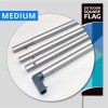 Beachflag, Outdoor Square Flag Medium, Stangensystem #1