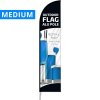 Strandflagge, Outdoor-Bogenflagge, Angelrute, mittel (ohne Fuß und Flagge) #1