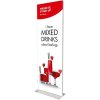 Magnetic Standup Aufsteller 60x180cm. Silber #1