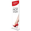 Magnetic Standup Aufsteller 40x160cm. silber #1