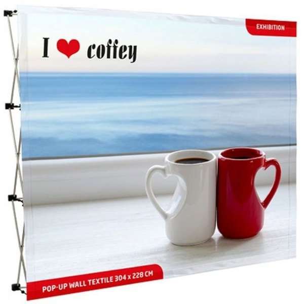 Pop-Up-Wand 4x3 - Textil #1