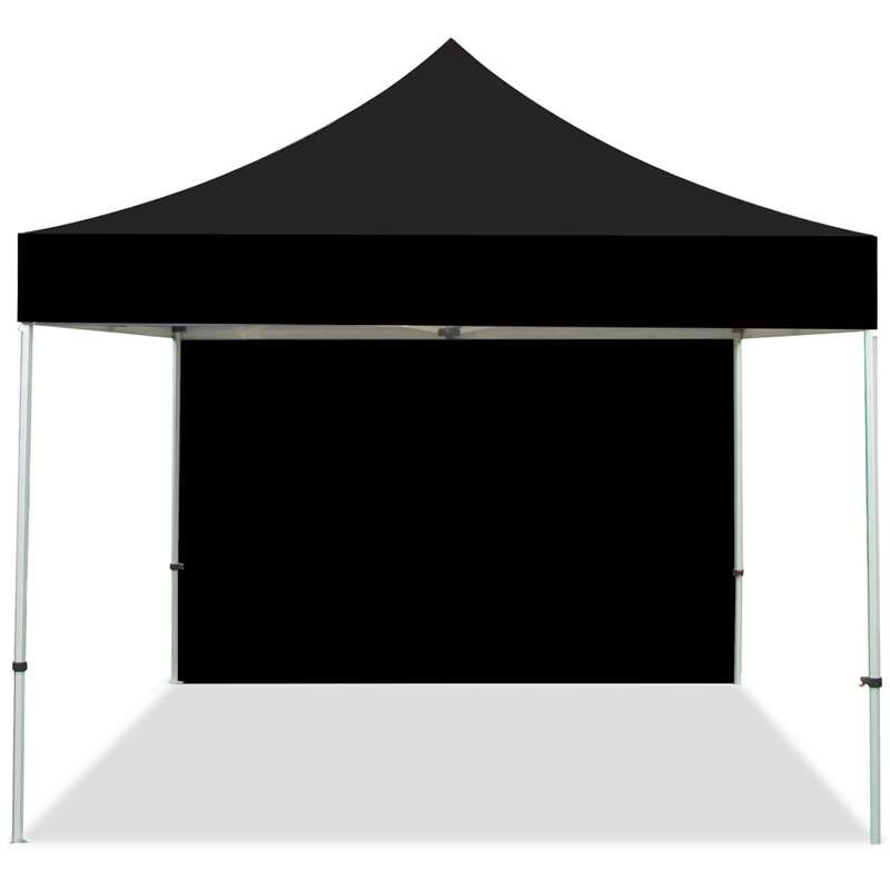 Seite für Eventzelt Lux 3 x 3 m, schwarz #1