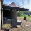 Seite für Eventzelt Lux 3 x 3 m, schwarz #3