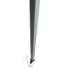 Pavillon/Veranstaltungszelt Lux aus wasserdichtem Polyester, silber/schwarz - 3x3 m #4