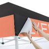 Pavillon/Veranstaltungszelt Lux aus wasserdichtem Polyester, silber/schwarz - 3x3 m #9