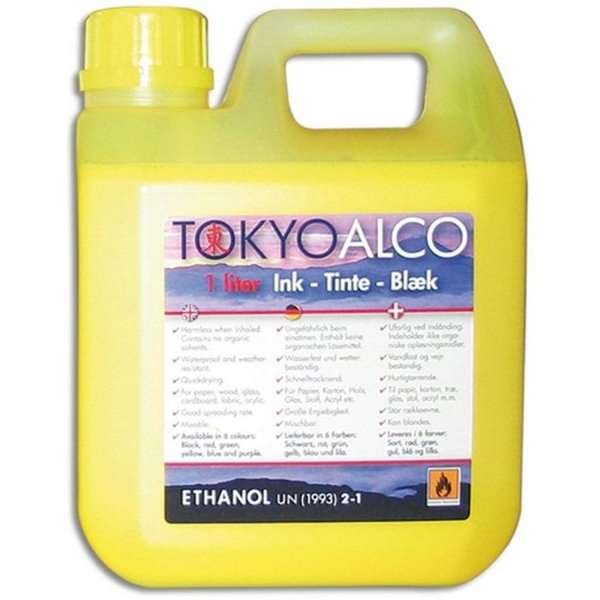 Tokyo Alco Schildertinte - 1L Gelb #1