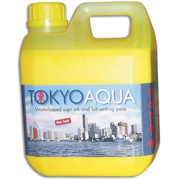 Tokyo AquKundenstopperertinte - 1L Gelb #1