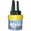 Tokyo Aqua - 4 Filzpinsel ohne Tinte - Gelb #1