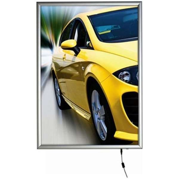LED-Leuchtrahmen einseitig - 50 x 70 cm #1