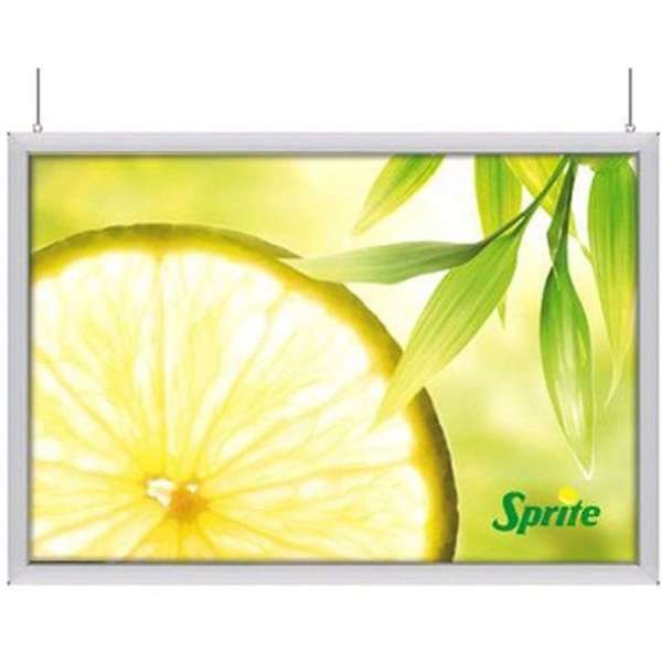 LED Slim Light Lux doppelseitig - 70 x 100 cm horizontal #1