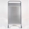 Expo Sign Lux Kundenstopper mit Logo schild und Rädern - Silber - 50 x 70 cm #3