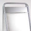 Expo Sign Lux Kundenstopper mit Logo schild und Rädern - Silber - 50 x 70 cm #5