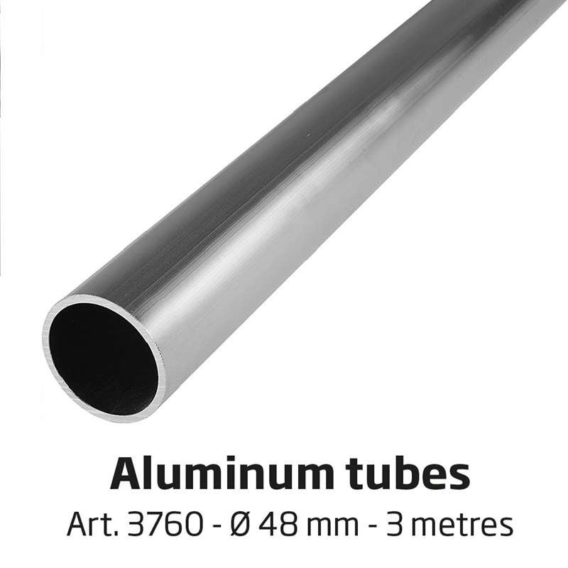 Banner Tube High Stand, freistehender Rahmen aus Aluminiumrohr 0,3mm / Ø 48mm - 200 x 100 cm #8