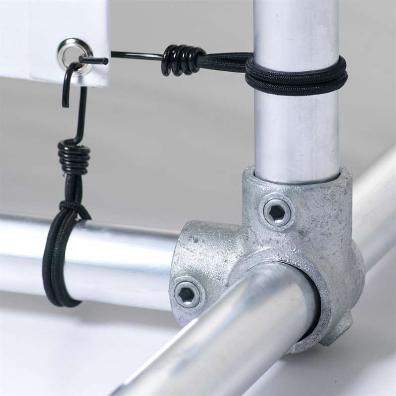Banner Tube Freestanding Frame, freistehender Rahmen aus Aluminiumrohr 0,3mm / Ø 48mm - 100 x 100 cm #2