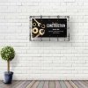 Banner Tube Wall Frame, Rahmen mit Wandhalterung, aus 48mm Aluminiumrohr, 100 x 50 cm #8
