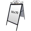 Antik Kundenstopper - 50x70 cm - schwarz #5