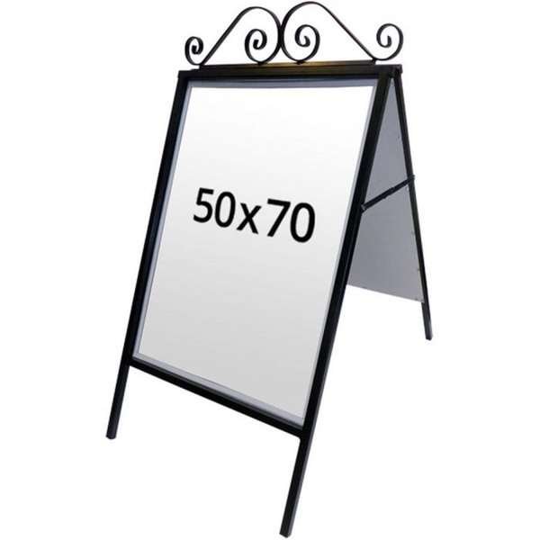 Antik Kundenstopper - 50x70 cm - schwarz #5