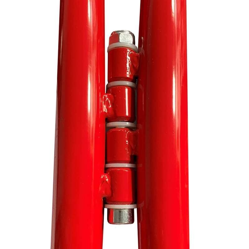 Expo Gotik Kundenstopper mit Logo schild - A1 - rot #7