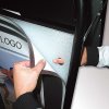 Expo Gotik Lux Kundenstopper mit Logo schild - A1 - schwarz #3