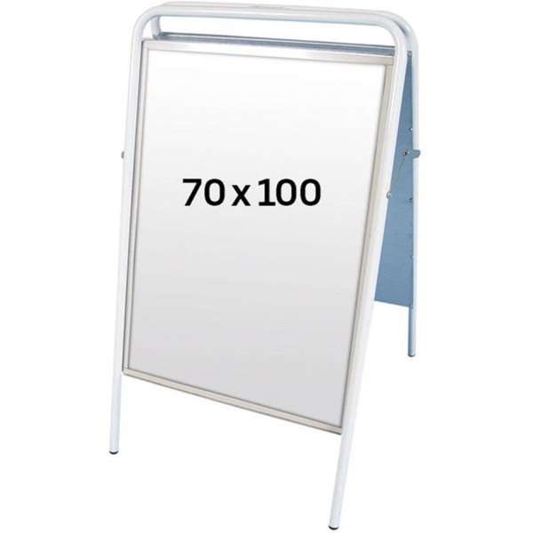 Expo Sign Standard Kundenstopper - 70x100 cm - weiß #1