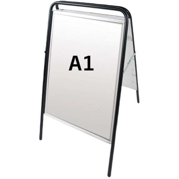 Expo-Sign Kundenstopper, schwarz, A1 #1