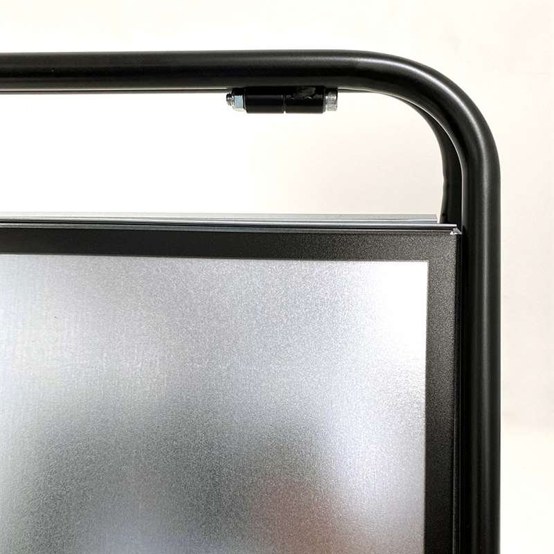 Expo Sign Kundenstopper, A3 mit Frontplatten - schwarz #3