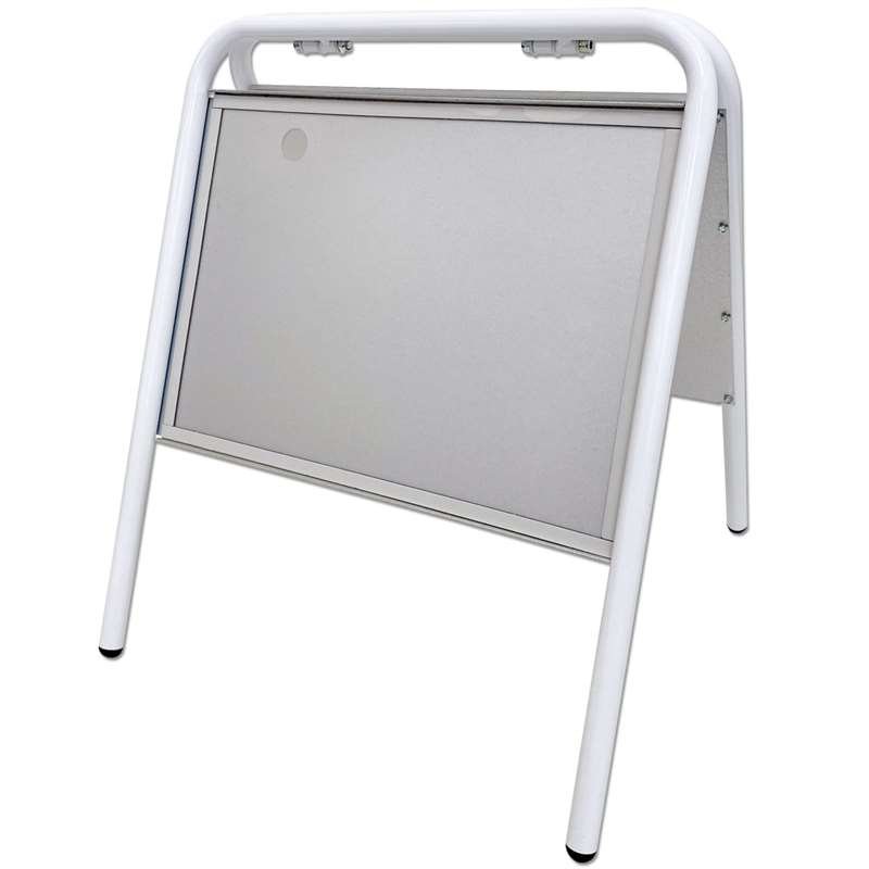 Expo Sign Kundenstopper, A3 mit Frontplatten - weiß #2