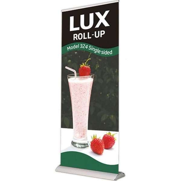 Lux Roll-up Kassette, silber, einseitig, 56 x 230 cm #5