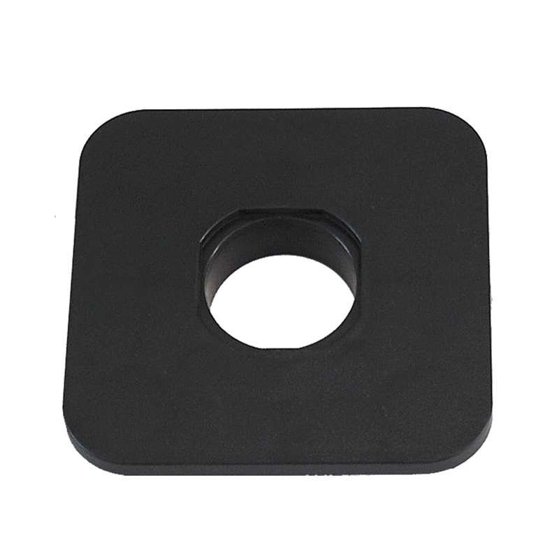 Schwarze Deckplatte für den Fuß der Mega Outdoor Flag #1