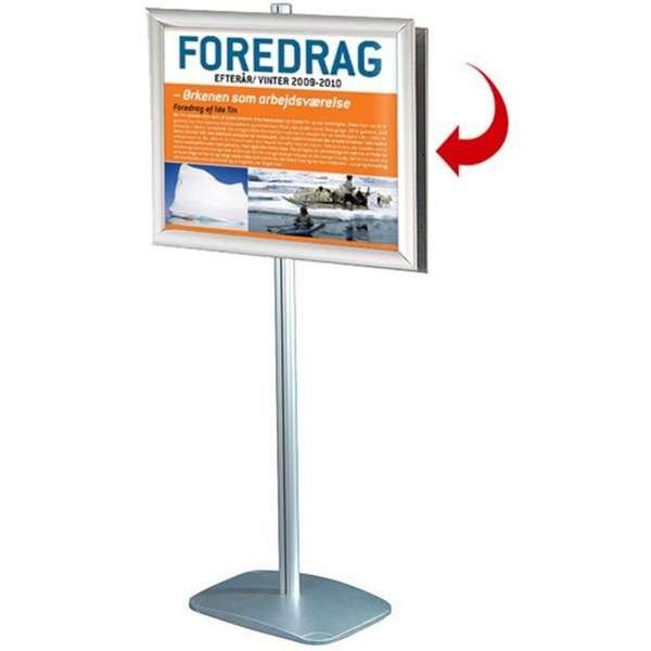 Mini-Multi Stand Infoständer - doppelseitig - A2-Klapprahmen #1