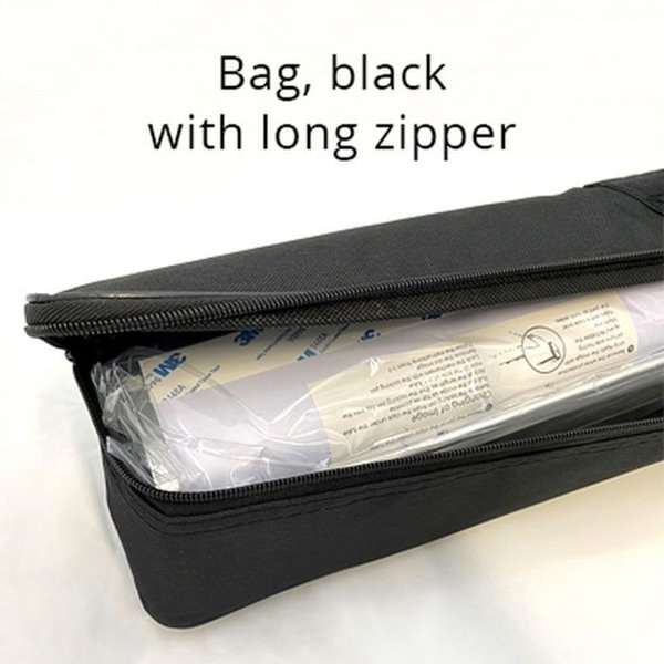 Business Roll-up, einseitig, Kassette, 85 cm, Aluminium in Tasche mit Längsreißverschluss #3