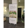 Classic Roll-up, einseitig, 80 x 200 cm - Silber #16