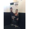 Classic Roll-up, einseitig, 80 x 200 cm - Silber #13