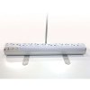 Classic Roll-up, einseitig, 80 x 200 cm - Silber #8