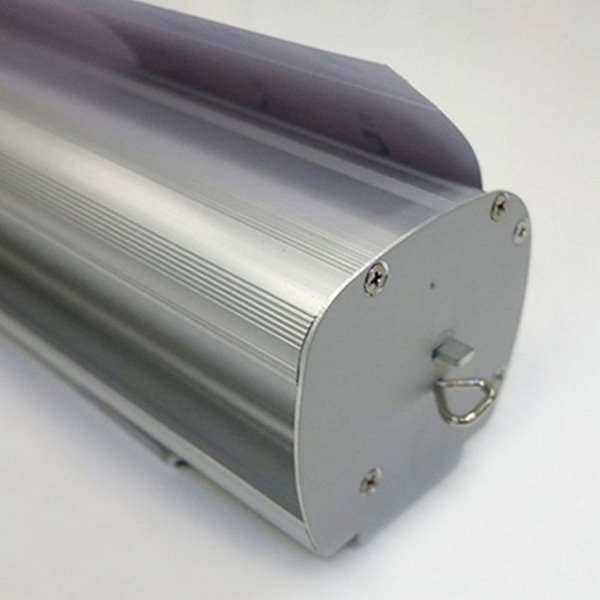 Classic Roll-up, einseitig, 80 x 200 cm - Silber #5