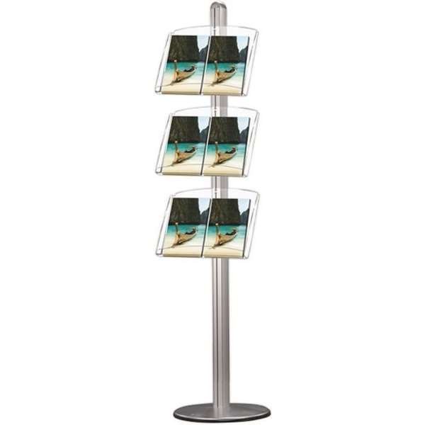 Multi Stand Infoständer einseitig - 3xA3 - 29,7x42 cm #1