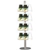 Multi Stand Infoständer Doppelseitig - 8xA3 - 29,7x42 cm große Acrylregale #1