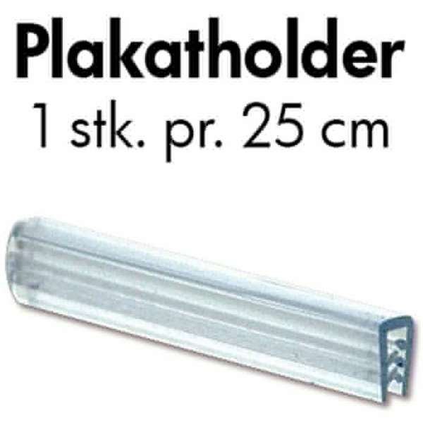 Kunststoff-Klemmprofil 4cm. für Poster Hanger, klar #2
