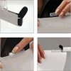 Kunststoff-Klemmprofil 4cm. für Poster Hanger, klar #3
