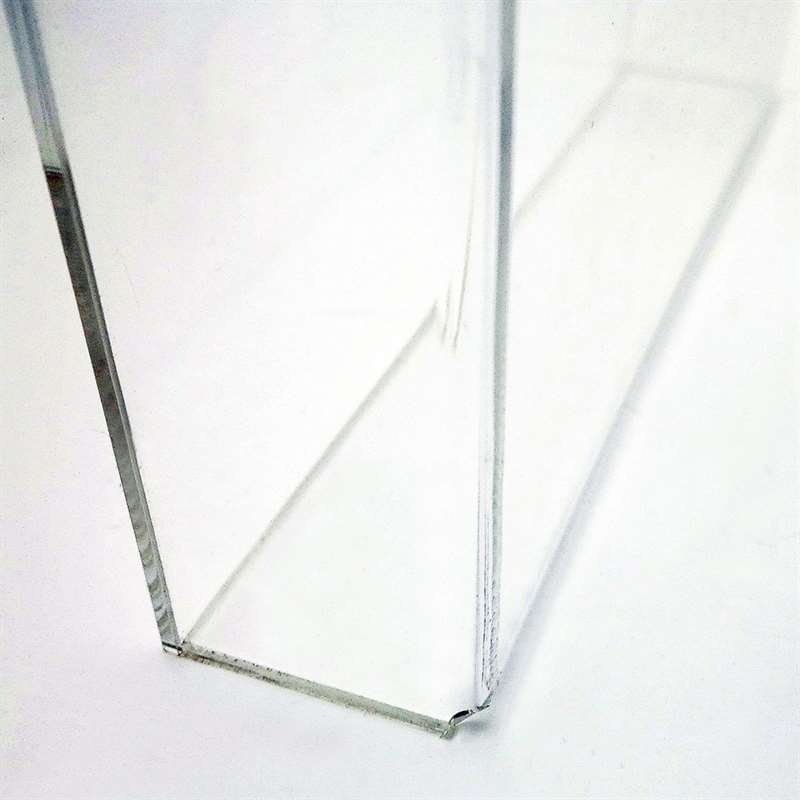 Outdoor-Prospekthalter box aus Acryl, horizontal, A6 #3