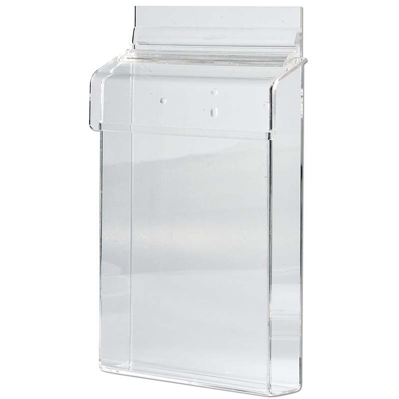 Outdoor-Prospekthalter box aus Acryl, vertikal, A5 #1