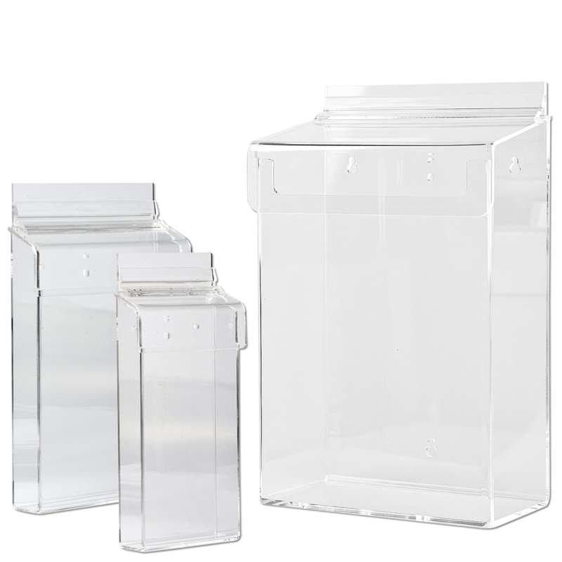 Outdoor-Prospekthalter box aus Acryl, vertikal, A6 #5
